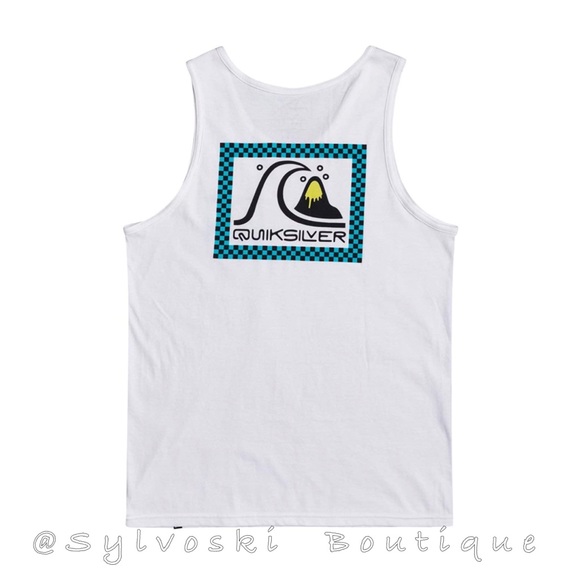 🔥 Quiksilver Men's Bobble Tank NWT - Picture 3 of 8